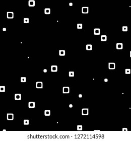 Simple black and white vector illustration. Abstract geometric background pattern