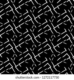 Simple black and white vector illustration. Abstract geometric background pattern