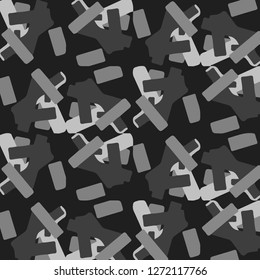 Simple black and white vector illustration. Abstract geometric background pattern