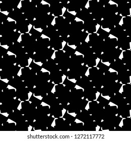 Simple black and white vector illustration. Abstract geometric background pattern