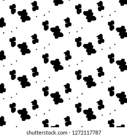 Simple black and white vector illustration. Abstract geometric background pattern