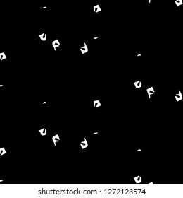 Simple black and white vector illustration. Abstract geometric background pattern