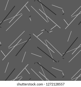 Simple black and white vector illustration. Abstract geometric background pattern