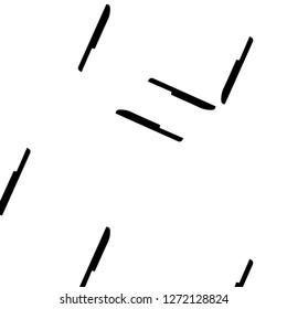 Simple black and white vector illustration. Abstract geometric background pattern