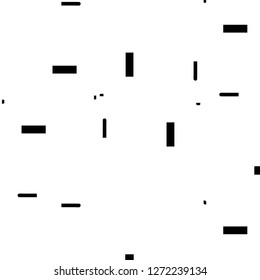 Simple black and white vector illustration. Abstract geometric background pattern