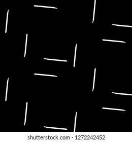 Simple black and white vector illustration. Abstract geometric background pattern
