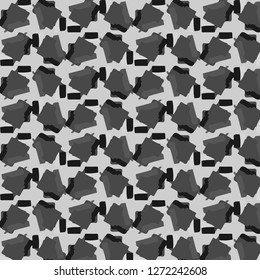Simple black and white vector illustration. Abstract geometric background pattern