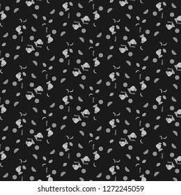 Simple black and white vector illustration. Abstract geometric background pattern
