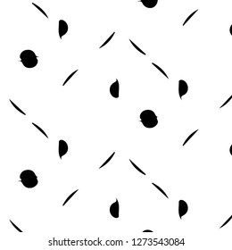 Simple black and white vector illustration. Abstract geometric background pattern