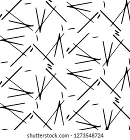 Simple black and white vector illustration. Abstract geometric background pattern