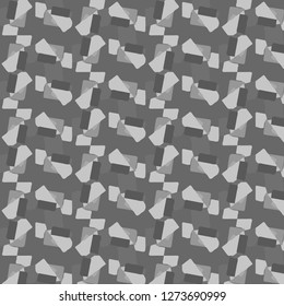 Simple black and white vector illustration. Abstract geometric background pattern