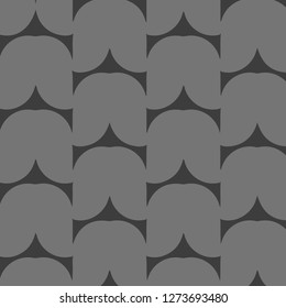 Simple black and white vector illustration. Abstract geometric background pattern