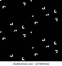 Simple black and white vector illustration. Abstract geometric background pattern