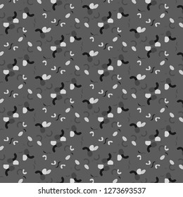 Simple black and white vector illustration. Abstract geometric background pattern