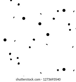 Simple black and white vector illustration. Abstract geometric background pattern