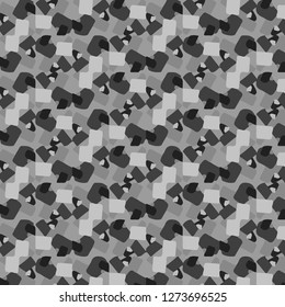 Simple black and white vector illustration. Abstract geometric background pattern