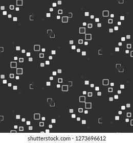Simple black and white vector illustration. Abstract geometric background pattern