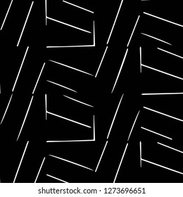 Simple black and white vector illustration. Abstract geometric background pattern