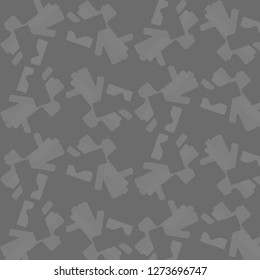 Simple black and white vector illustration. Abstract geometric background pattern