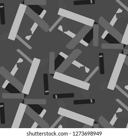 Simple black and white vector illustration. Abstract geometric background pattern