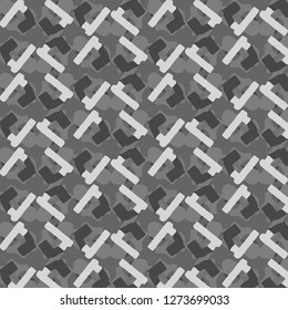 Simple black and white vector illustration. Abstract geometric background pattern