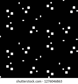 Simple black and white vector illustration. Abstract geometric background pattern

