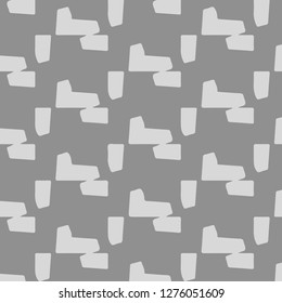 Simple black and white vector illustration. Abstract geometric background pattern