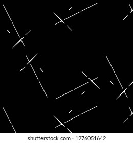 Simple black and white vector illustration. Abstract geometric background pattern