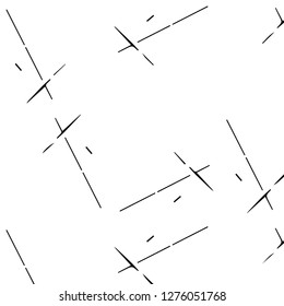 Simple black and white vector illustration. Abstract geometric background pattern