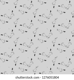 Simple black and white vector illustration. Abstract geometric background pattern