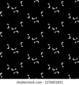 Simple black and white vector illustration. Abstract geometric background pattern