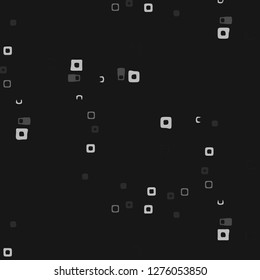 Simple black and white vector illustration. Abstract geometric background pattern
