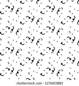 Simple black and white vector illustration. Abstract geometric background pattern
