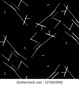 Simple black and white vector illustration. Abstract geometric background pattern
