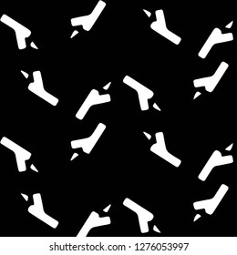 Simple black and white vector illustration. Abstract geometric background pattern
