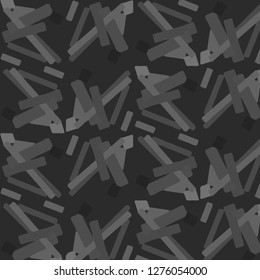 Simple black and white vector illustration. Abstract geometric background pattern
