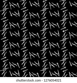 Simple black and white vector illustration. Abstract geometric background pattern
