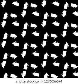 Simple black and white vector illustration. Abstract geometric background pattern
