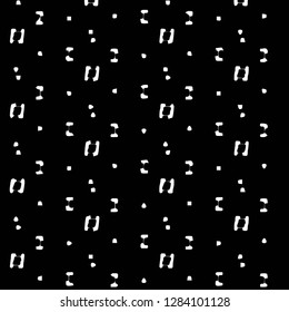 Simple black and white vector illustration. Abstract geometric background pattern