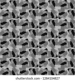 Simple black and white vector illustration. Abstract geometric background pattern