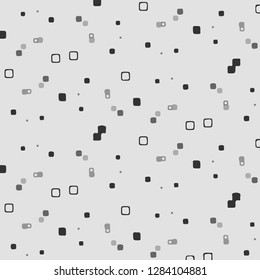 Simple black and white vector illustration. Abstract geometric background pattern