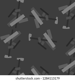 Simple black and white vector illustration. Abstract geometric background pattern
