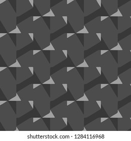 Simple black and white vector illustration. Abstract geometric background pattern