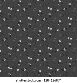 Simple black and white vector illustration. Abstract geometric background pattern