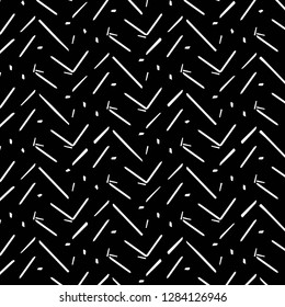 Simple black and white vector illustration. Abstract geometric background pattern