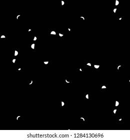 Simple black and white vector illustration. Abstract geometric background pattern