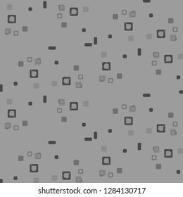 Simple black and white vector illustration. Abstract geometric background pattern