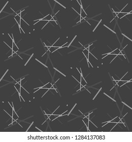 Simple black and white vector illustration. Abstract geometric background pattern