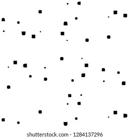 Simple black and white vector illustration. Abstract geometric background pattern