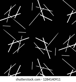 Simple black and white vector illustration. Abstract geometric background pattern
